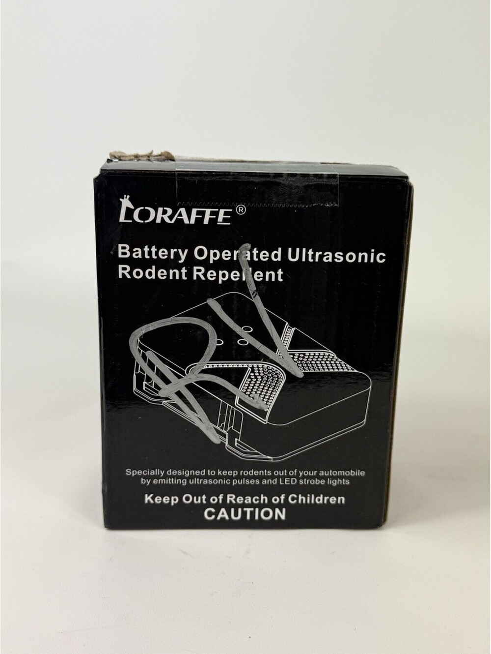 Loraffe Battery Operated Ultrasonic Rodent Repeller For Cars And Vehicles